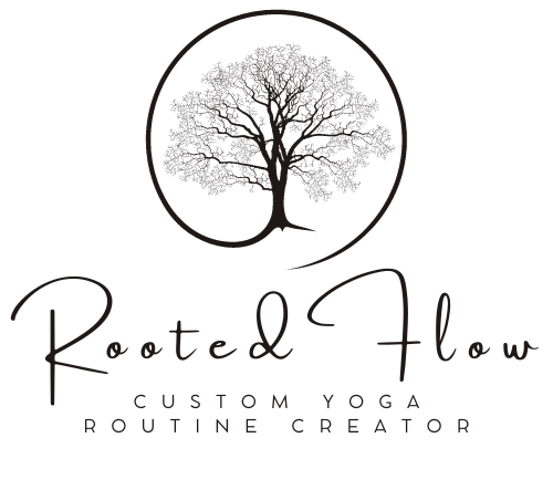 Rooted Flow Logo Home page